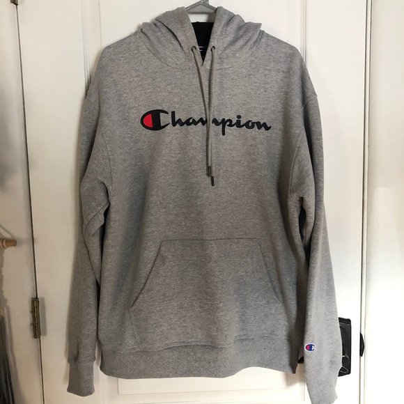 Basic Grey Champion Sweatshirt - Picture 1 of 5